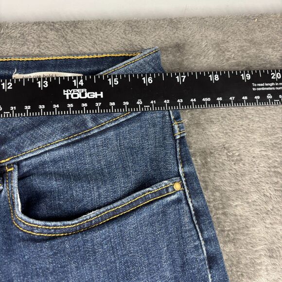 Wrangler Women Jeans High Rise Bold Boot Bootcut Dark Wash 16x32 Tall Long L283 - Picture 6 of 13